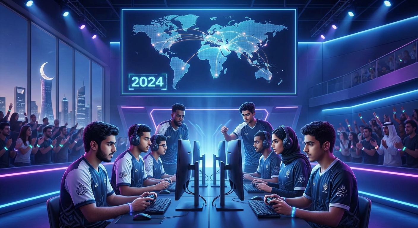 How Middle Eastern Esports Teams Are Competing on the Global Stage in 2024