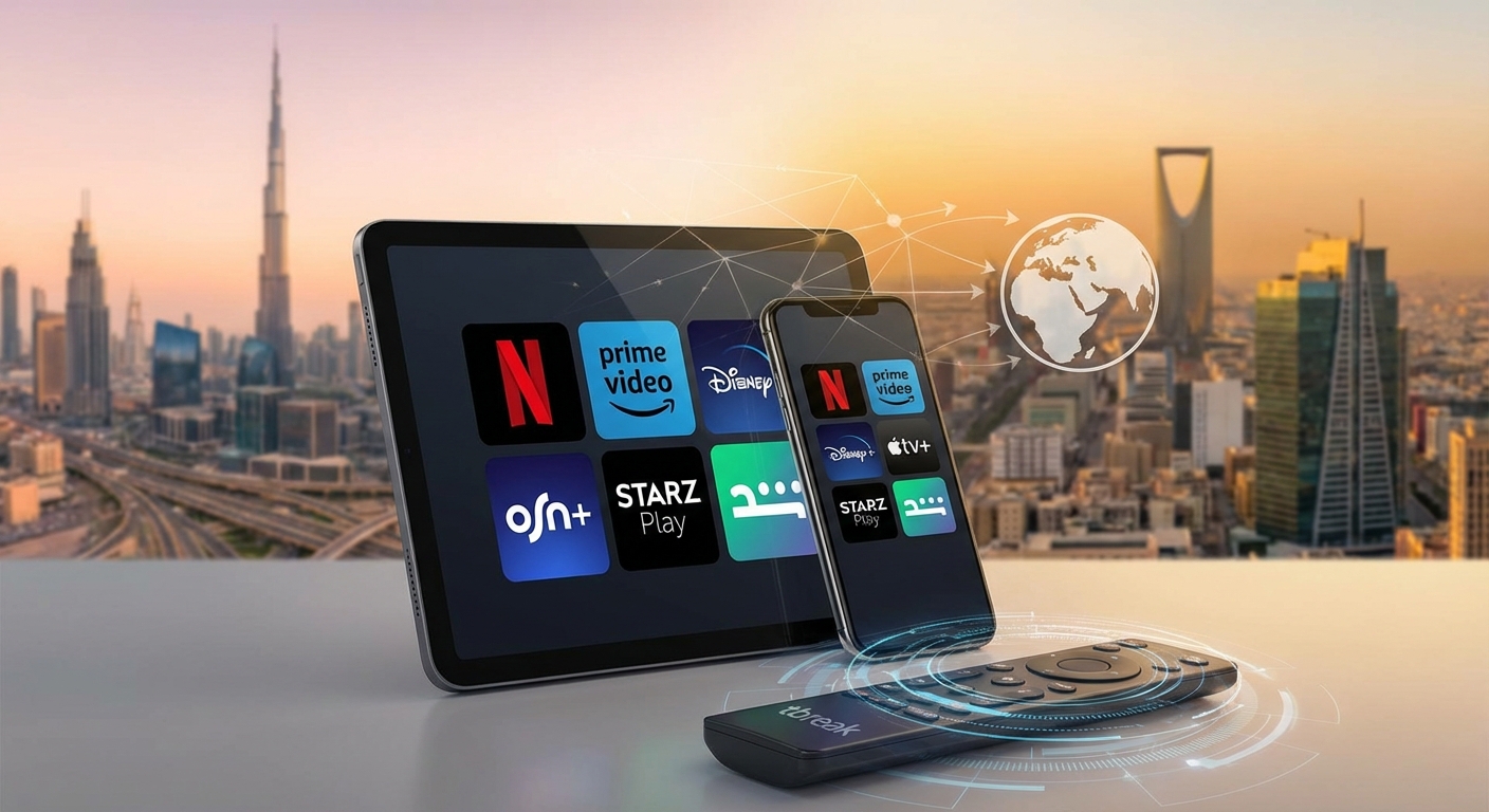 How to Access Every Major Streaming Platform in the UAE and Saudi Arabia