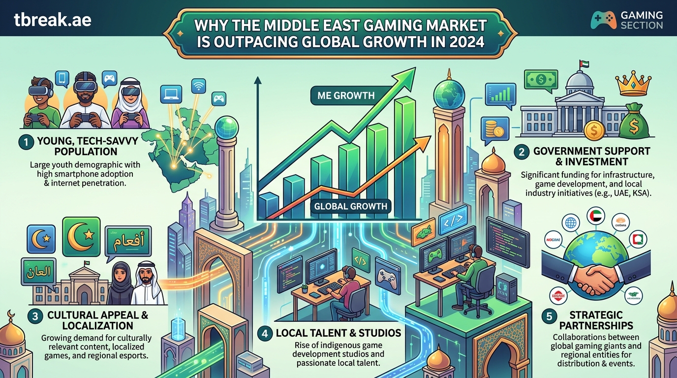 Why the Middle East Gaming Market is Outpacing Global Growth in 2026 - Illustration 1