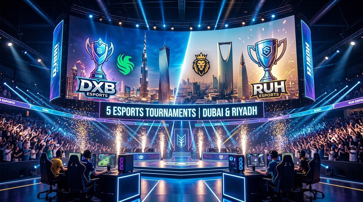 5 Esports Tournaments Coming to Dubai and Riyadh You Can't Miss This Year