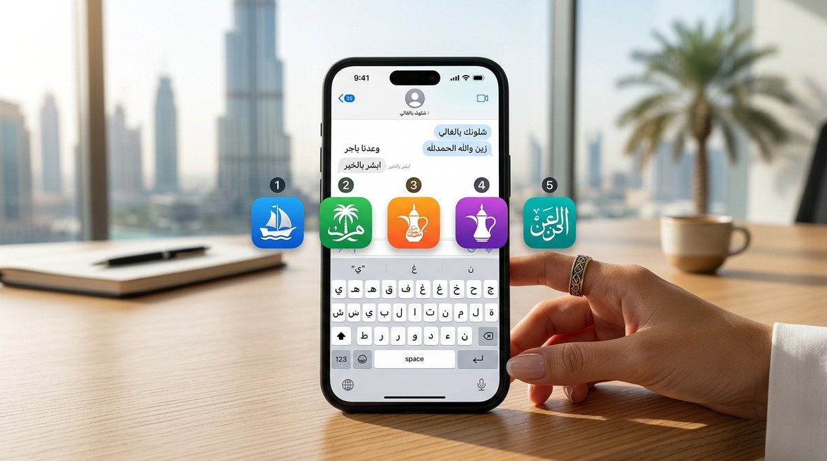 5 Must-Have Arabic Keyboard Apps That Actually Understand Gulf Dialects