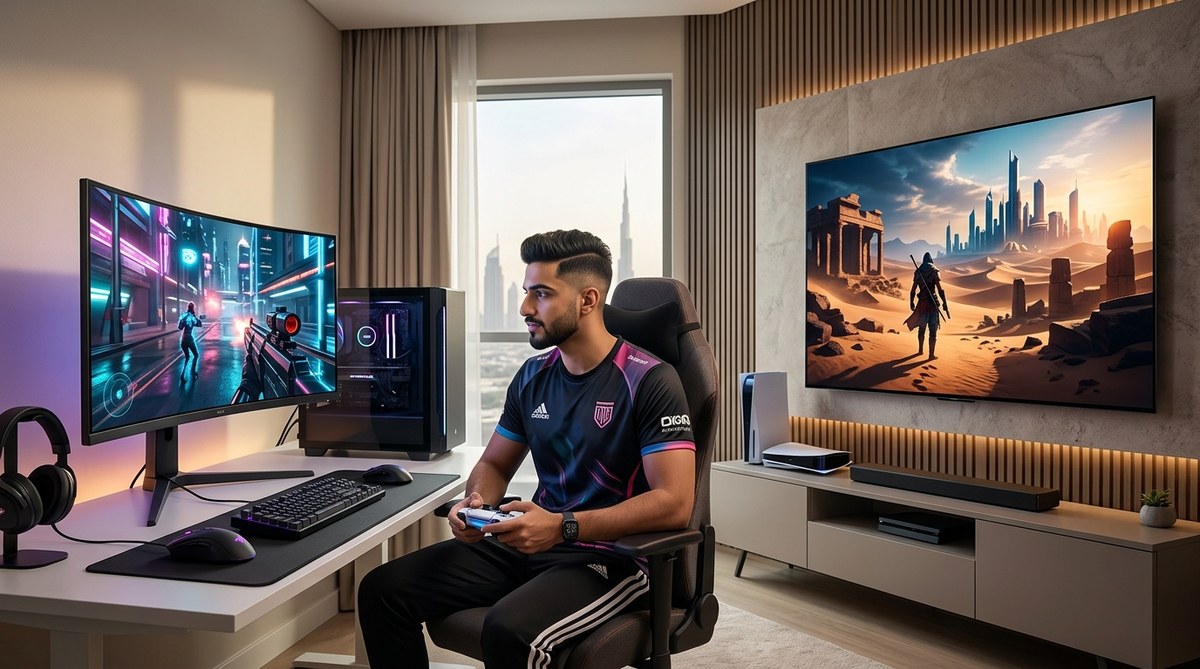 Gaming Monitors vs. OLED TVs: What Middle Eastern Gamers Should Actually Buy in 2026