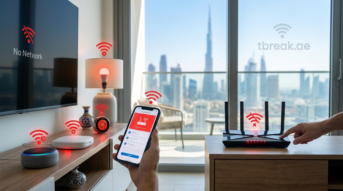Why Your Smart Home Devices Keep Disconnecting in the UAE and How to Fix It