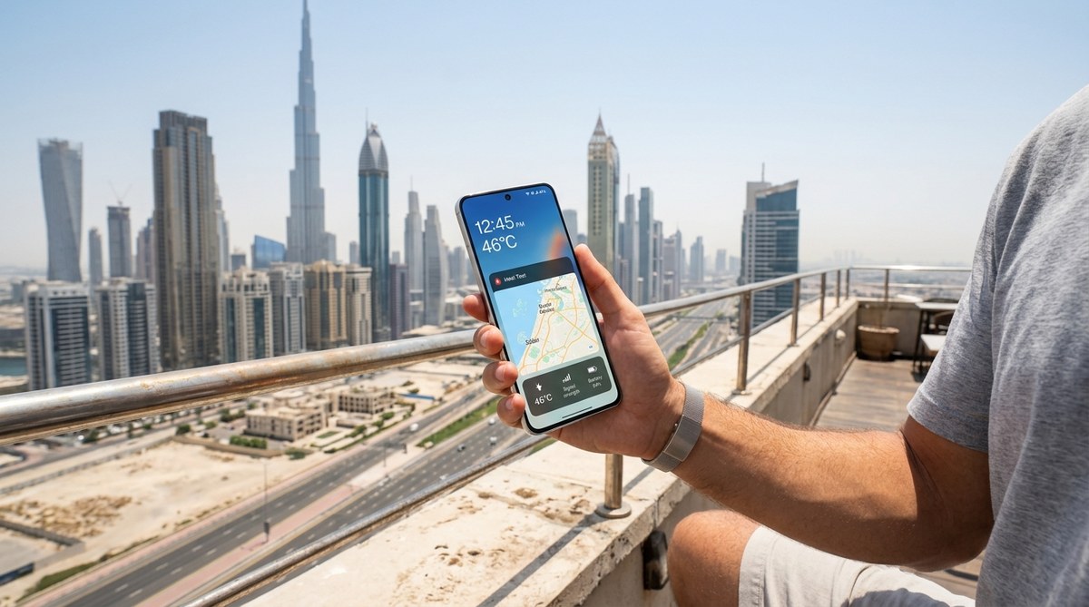 How the OnePlus 13 Handles Dubai's Summer Heat – A Real-World Test
