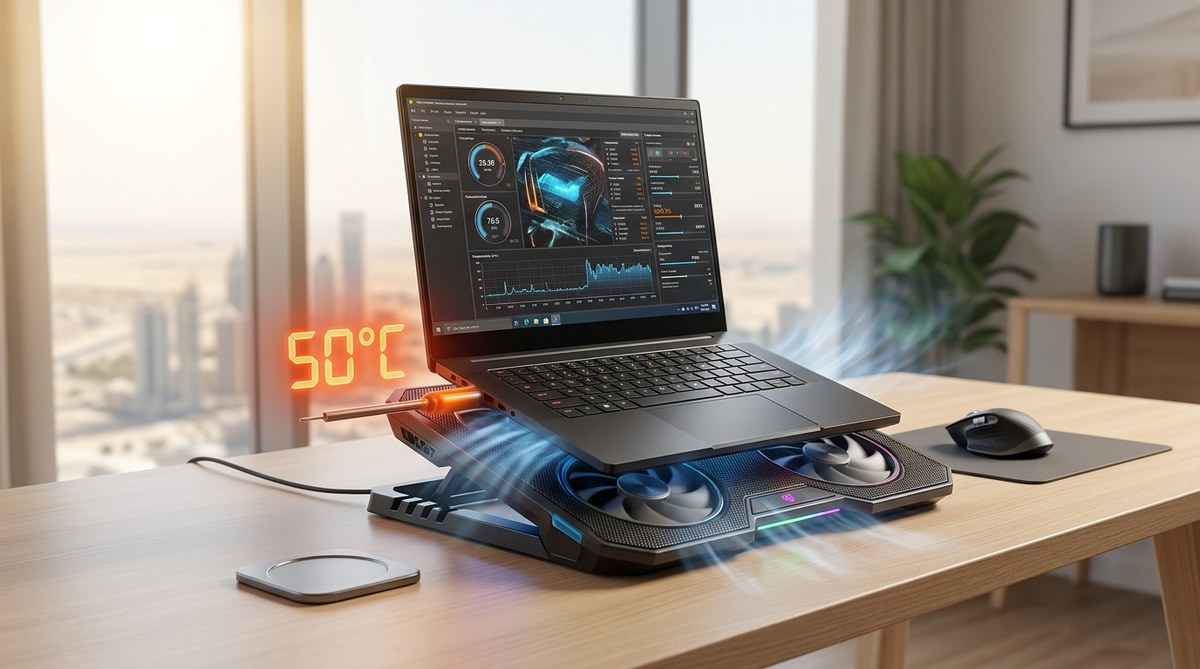 Which Laptop Cooling Pad Actually Works in 50°C Middle East Summers?