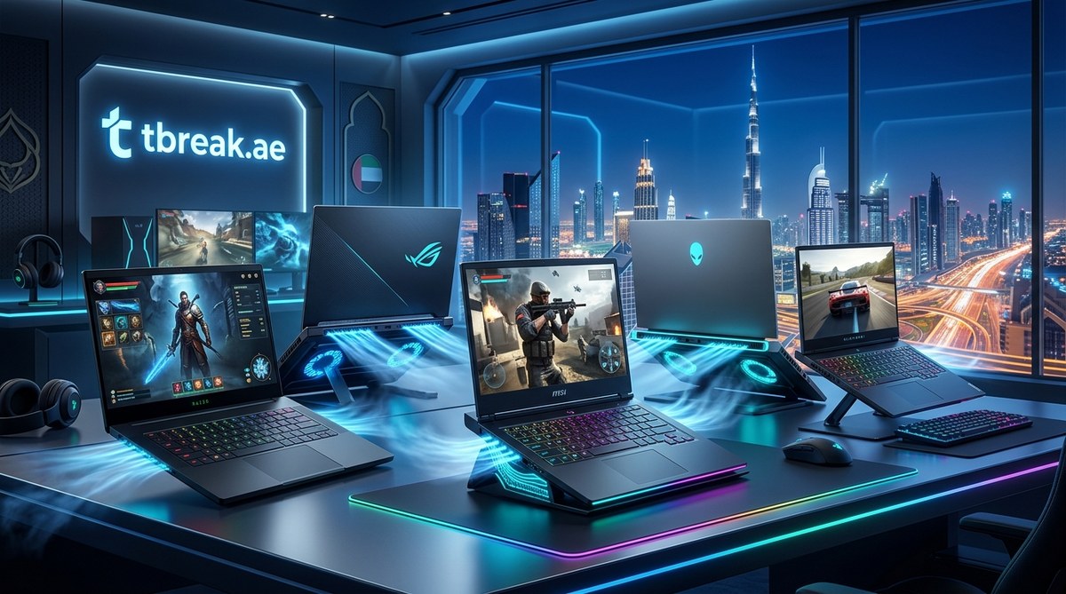 5 Gaming Laptops with the Best Cooling Systems for Long Sessions in the UAE