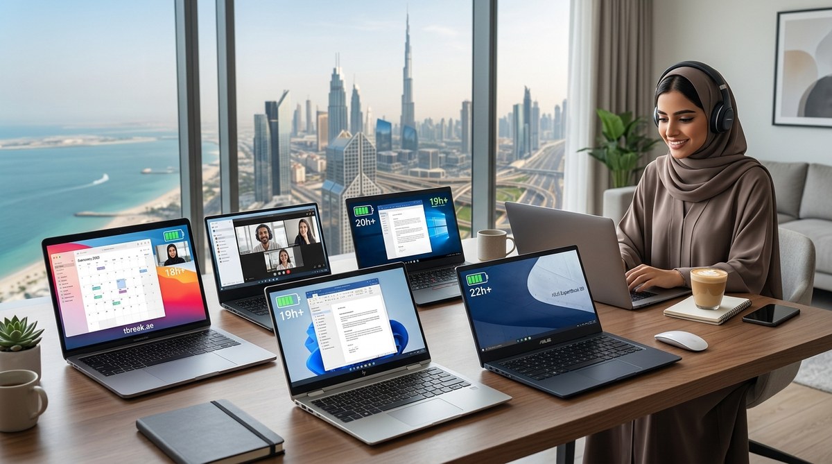 5 Laptops with the Longest Battery Life for Remote Work in the Gulf