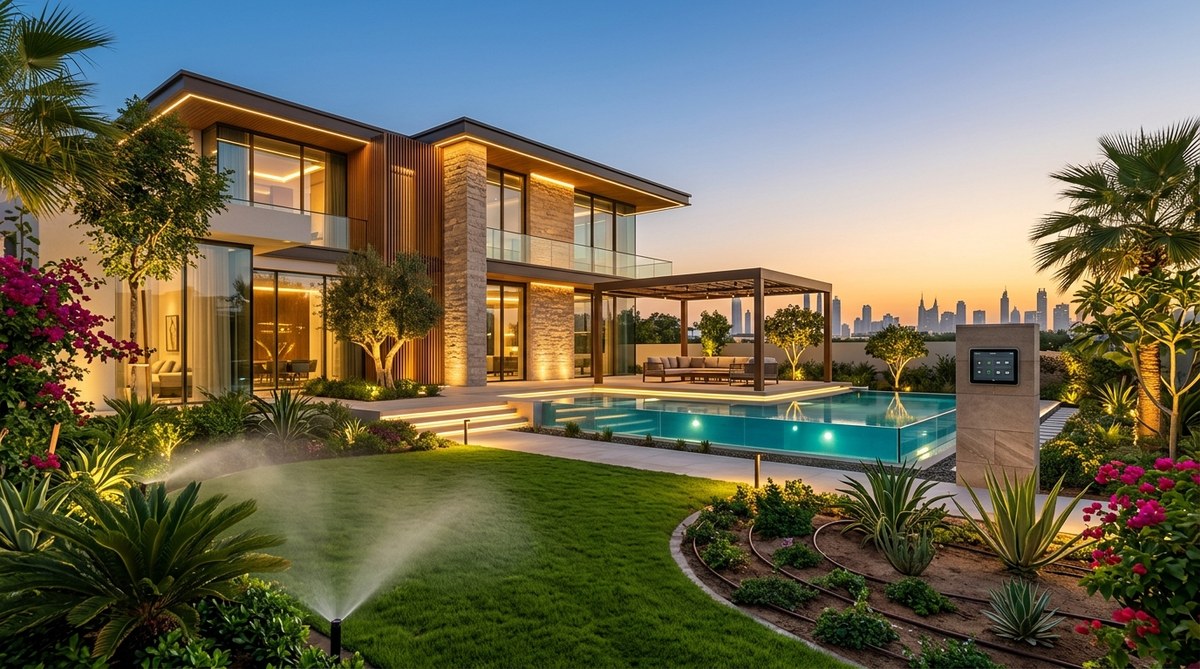 How to Automate Your UAE Villa's Irrigation and Outdoor Lighting for Summer 2026