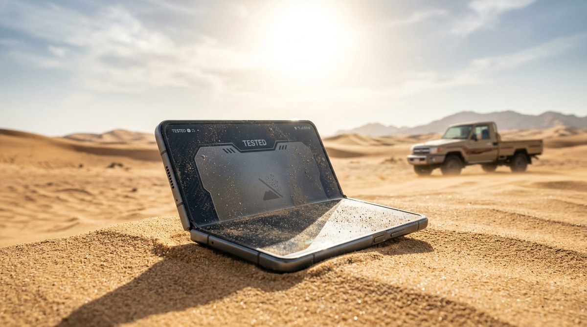 Tested: Do Foldable Phones Really Survive Middle Eastern Heat and Dust?
